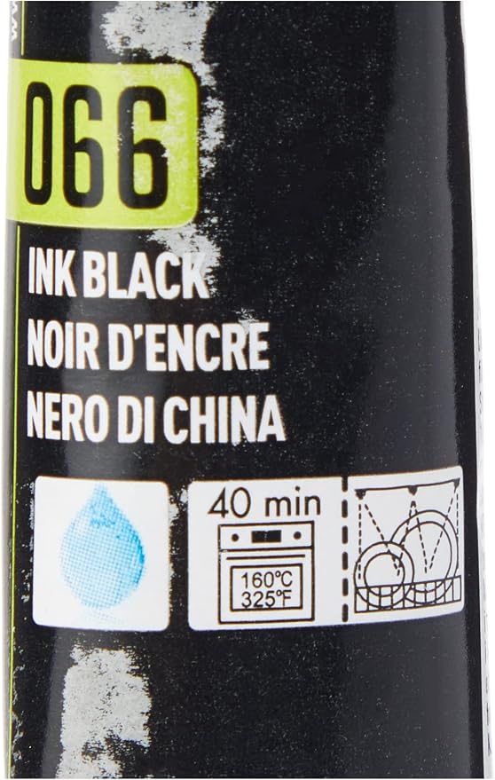 PEBEO Vitrea 160 Glass Paint Outliner, 0.67 Fl Oz, Ink Black - Image 5