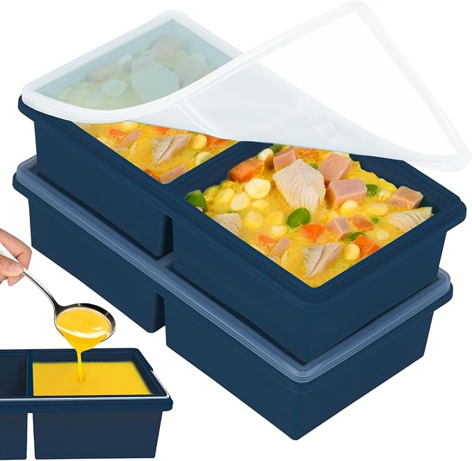 Silicone Freezer Molds for Soup by CyhHave