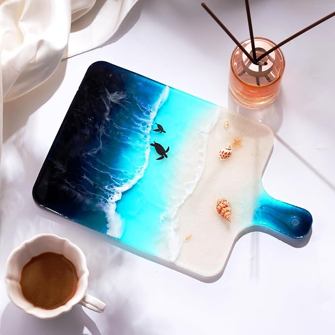 LET'S RESIN Silicone Resin Tray Molds, Epoxy Resin Molds - Image 4
