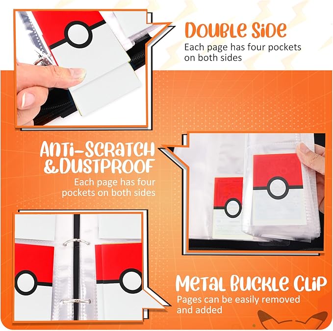 900 - Pockets Trading Card Binder - Image 5