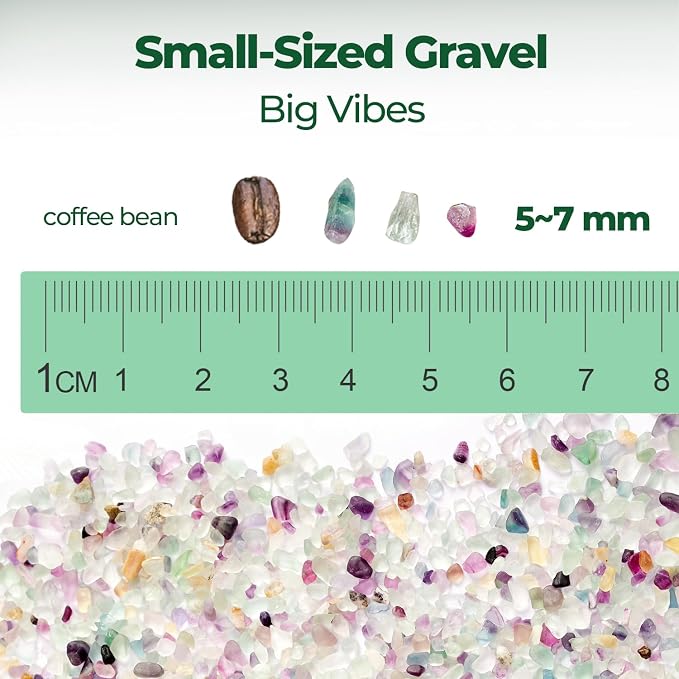 T4U Crystal Chips Stone Crushed Quartz Glass 2LB - Image 3