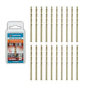 1/8 inch Cobalt Drill Bits (20Pcs), M35 HSS Metal Jobber Length Twist Drill Bit Set for Hard Metal, Stainless Steel, Iron, Copper, Aluminium, Brass, Plastic & Wood