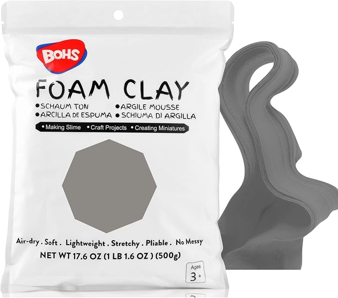 BOHS Gray Modeling Foam Clay by BOHS