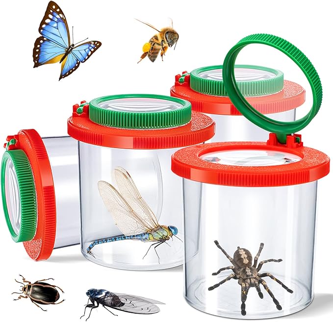 Insert Bug Viewer for Kids, Magnifier Backyard Explorer Insects Viewer by TORINALITAL