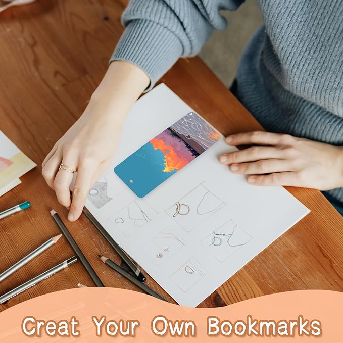 DSYIL 100 Set Blank Bookmarks - Image 6