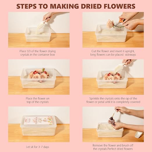 Flower Drying Silica Gel Crystals - Image 3