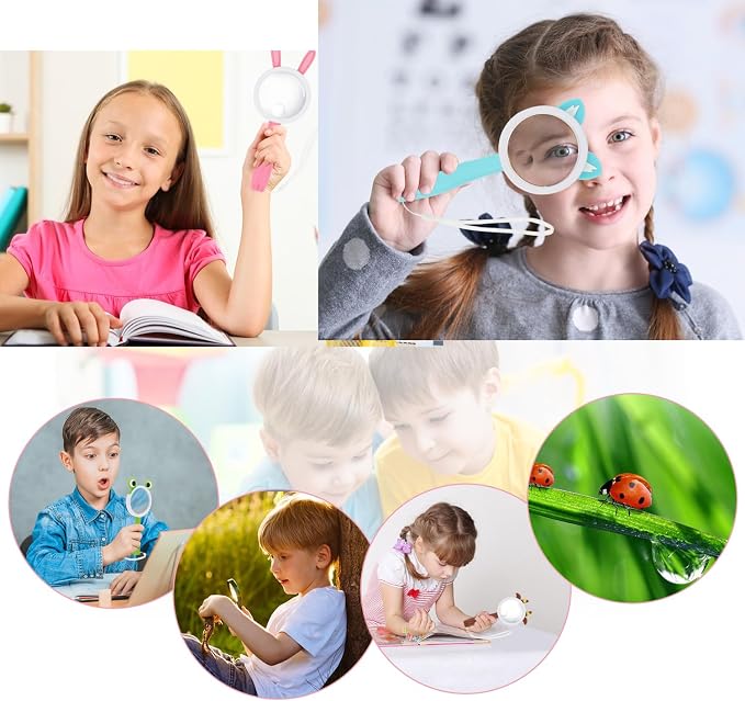 Children Handheld Magnifying Glass - Image 6