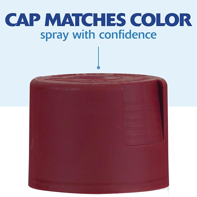 Rust-Oleum Painter's Touch 2X Ultra Cover Spray Paint, Satin Claret Wine | - Image 7