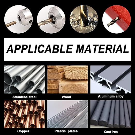 29Pcs Cobalt Drill Bit Set (1/16"-1/2"), M35 HSS, 135 Degree Tip, Twist Jobber Length for Hardened Metal, Stainless Steel, Cast Iron, Wood, and Plastics, with Index Storage Case