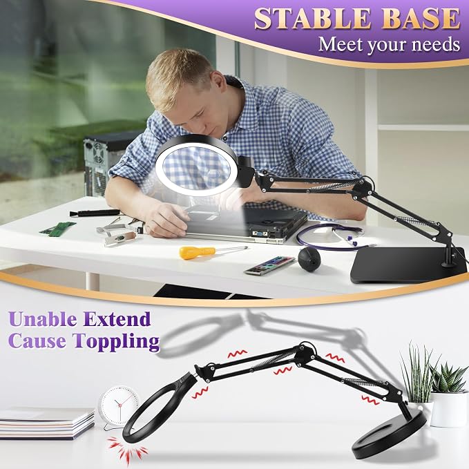 10X 30X Large Magnifying Glass - Image 3