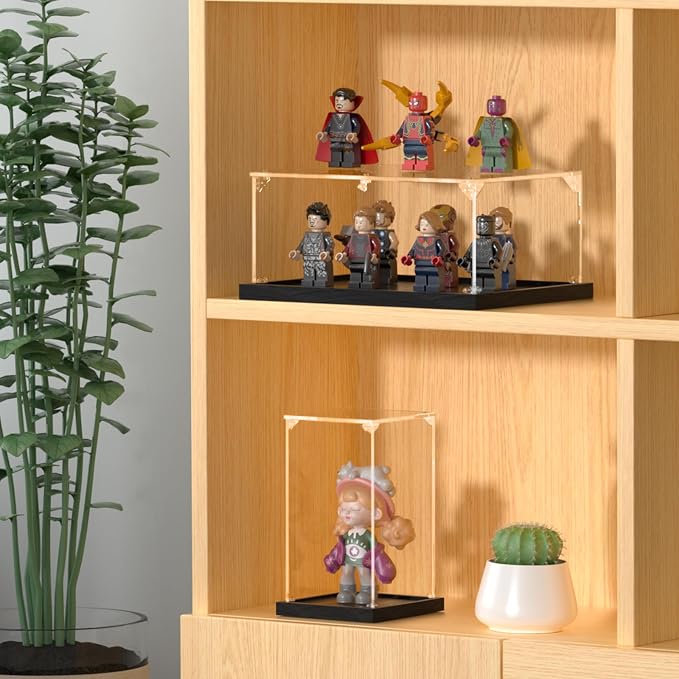 JUJOMAT Acrylic Display Case for Collectibles Clear Acrylic Display Box for - Image 4