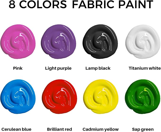 Artecho Fabric Paint Set - Image 3