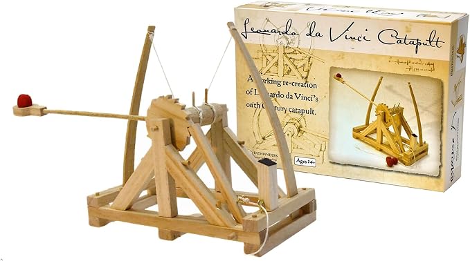 PATHFINDERS STEM Leonardo da Vinci Catapult Kit | Trebuchet Science Kit by PATHFINDERS