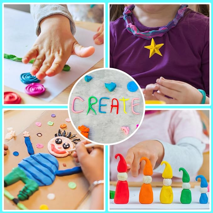ESSENSON Air Dry Clay 150 Colors, Modeling Clay - Image 5
