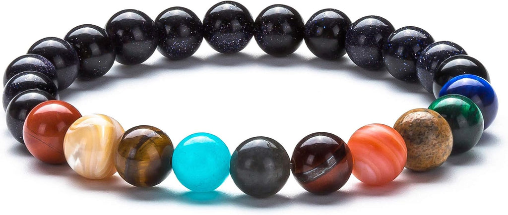 Fesciory Women Solar System Bracelet Universe Galaxy The Eight Planets Guardian by Fesciory