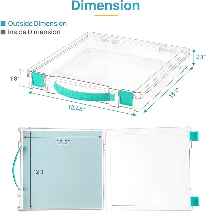 Vtopmart 6 Pack Board Game Storage - Image 2