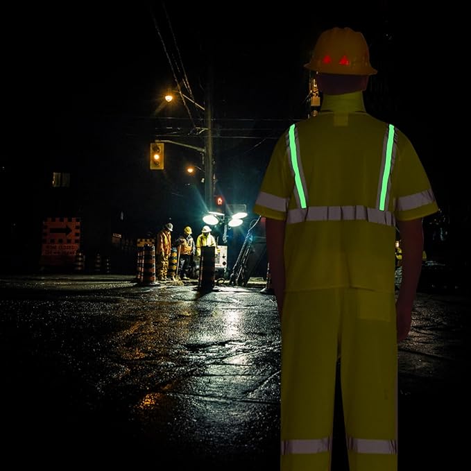 A-SAFETY 6xl 7xl 8xl Luminous safety vest