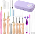 37Pcs Punch Needle Kit, Punch Needle Tools Set by Zuaooz