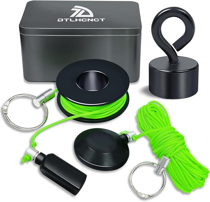 Magnetic Wire Puller Kit - Wiremag Fish Tape with Magnet for Running Wires & Cables Behind Walls Indoor/Outdoor