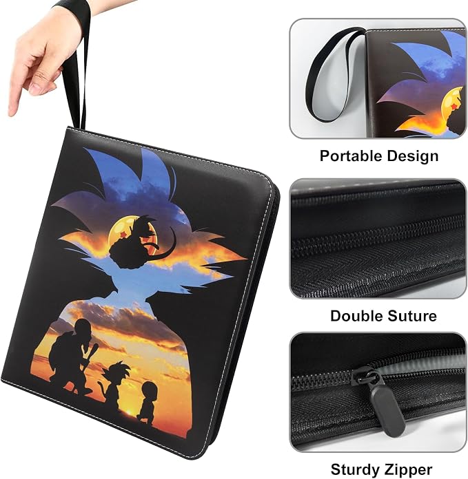 Anime Trading Card Binder for Cards, 9 Pocket - Image 4