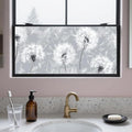 IVN Privacy Window Film Stained Glass Style 39.3x17.7 Inch Static Cling by IVN