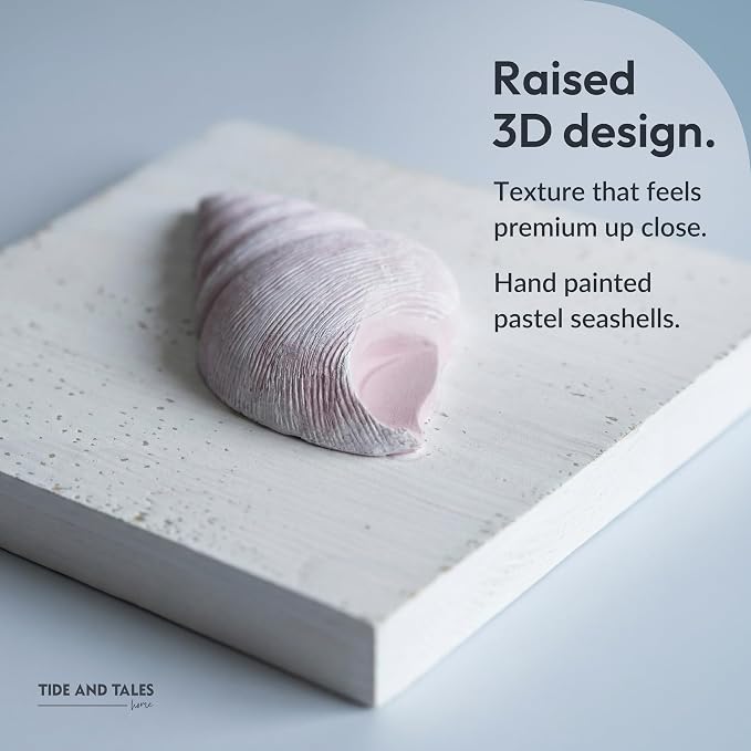 TideAndTales Beach Decor Seashell Wall Art - Image 6