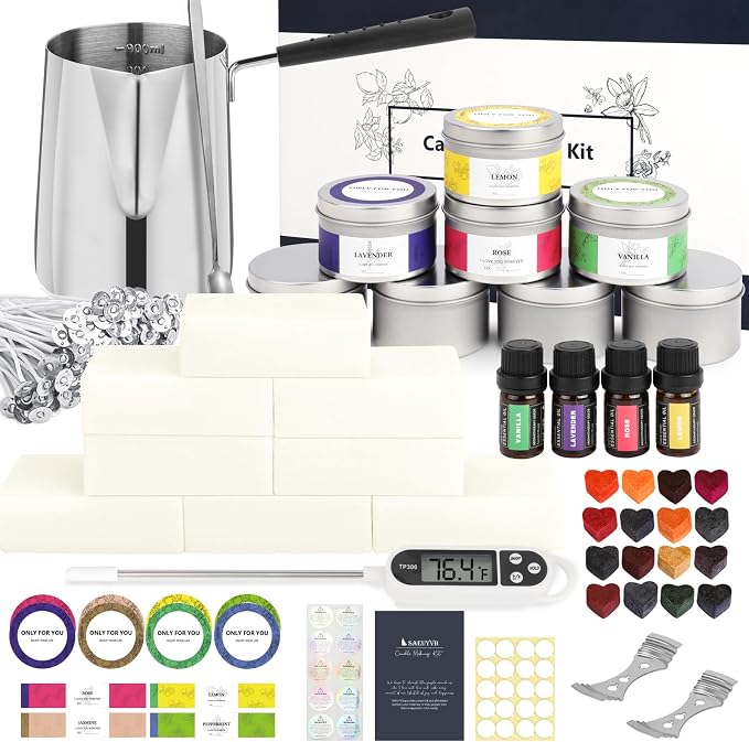 SAEUYVB Candle Making Kit, Complete Candle Making Kit by SAEUYVB