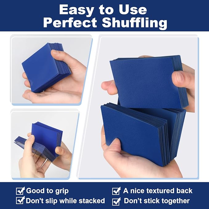 Blue Card Sleeves 200 Pack Compatible - Image 4