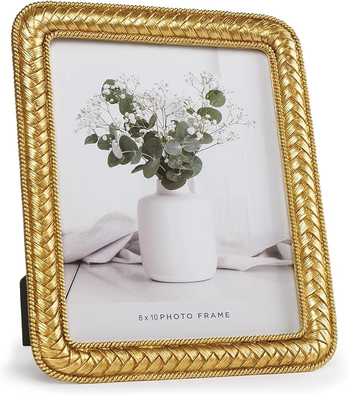 8x10 Gold Picture Frame, Ornate Resin Photo Frame - Image 9
