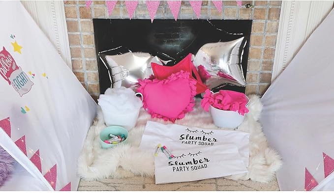 Fun Express Heart Shaped Fleece Tied Pillow Craft Kit 6 Pack - Image 4