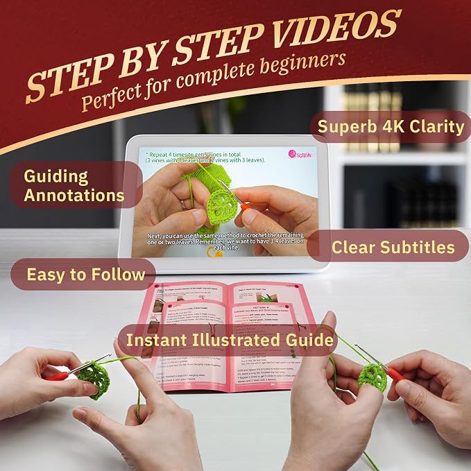 SGIBYN Crochet Kit for Beginners - Image 3