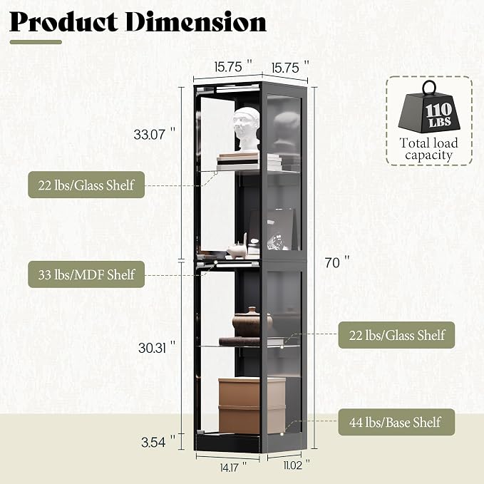 AMERLIFE RGB Display Cabinet - Image 2