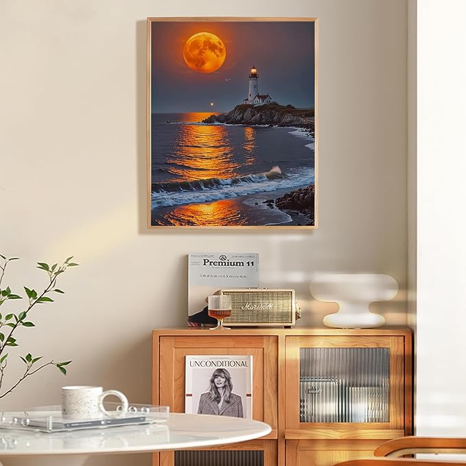 Fountor Moon Paint by Numbers Kit - Image 2