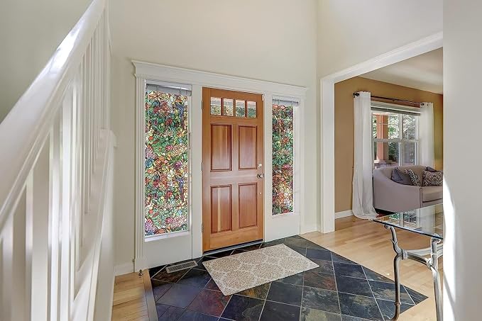 d-c-fix 346-0647 Self-Adhesive Privacy Glass Window Film, Spring Chapel/Tulia - Image 3