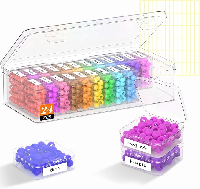 Bead Organizer Box, Craft Storage Box by Profasion