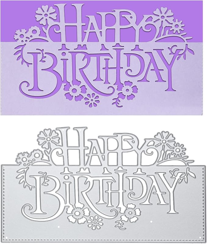 Patelai 6 Pcs Die Cuts for Card Making Metal Die Cut Flower Butterfly Lace Bird - Image 5