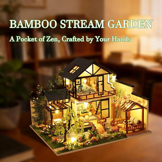 OZJAY DIY Miniature House Kit, Tiny House Kit - Image 2