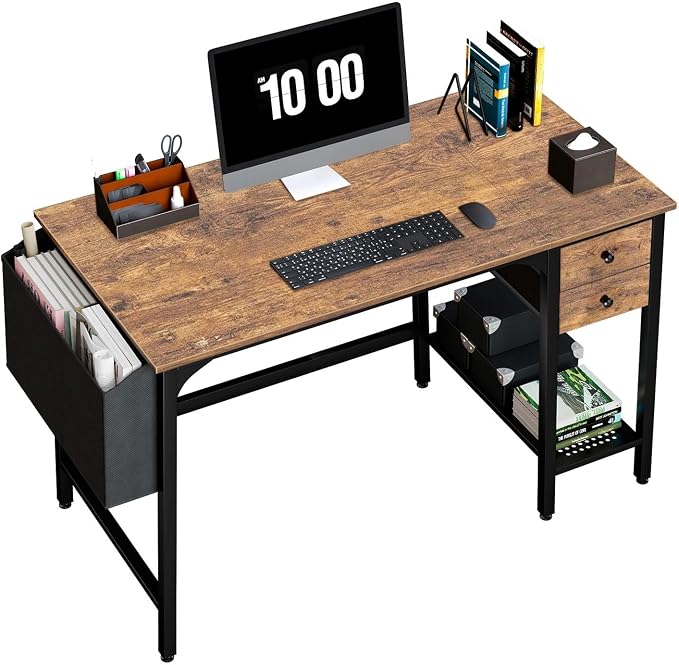 Lufeiya Computer Desk with Drawers by LUFEIYA