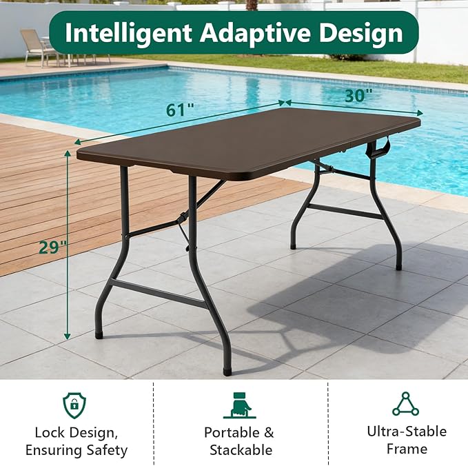 Folding Table 5ft - Image 3