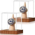 JupDec Championship Ring Display Case 2 Pack, UV Protection by JupDec