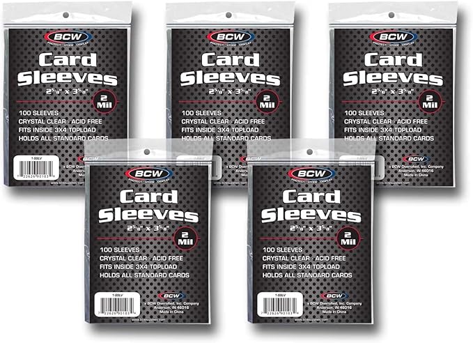 BCW Standard Card Sleeves by BCW
