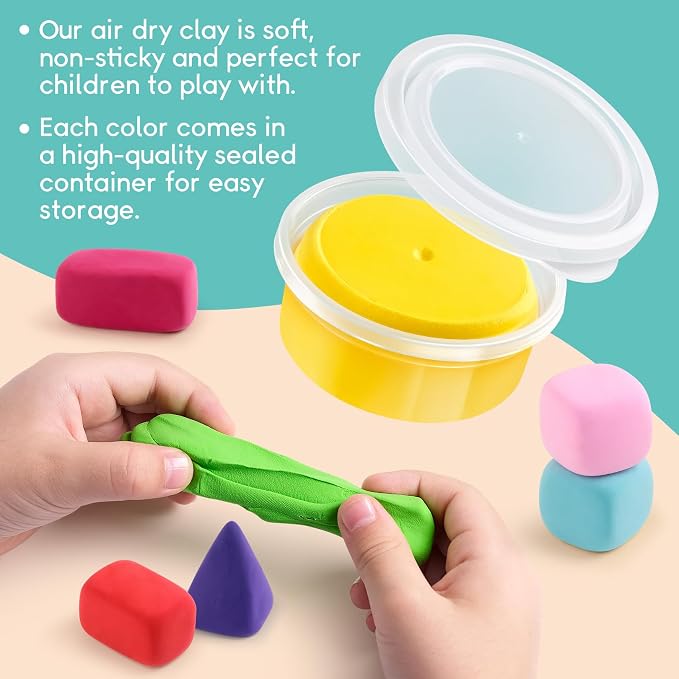 Drama Planet Clay Keychain Craft Kit - Image 6