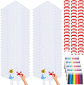 Libima 100 Pcs DIY Blank Kites for Kids Bulk Large Kite Making Kit Easy to Fly by Libima