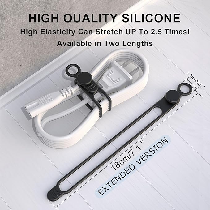 UMUST Silicone Cable Straps - Image 2