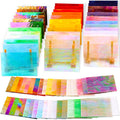 36 Sheets Opaque Stained Glass Bulk Variety Pack, 4 x 6 Inch Mosaic Glass Tiles by UZLUbuywithconfidence