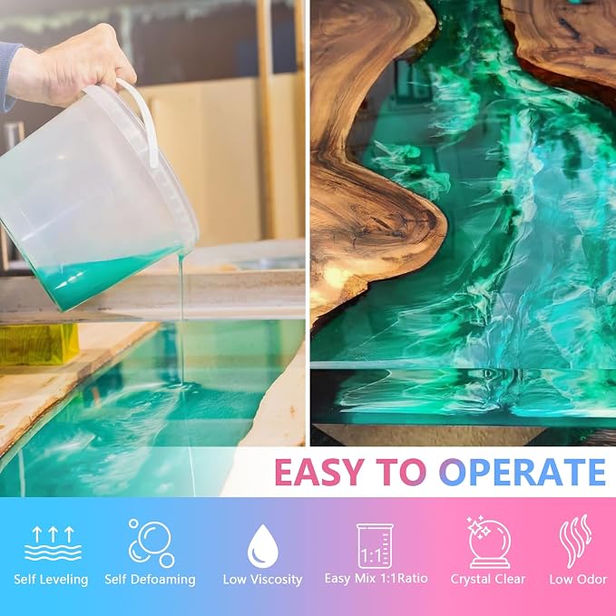 KISREL Epoxy Resin 2Gallon - Image 3