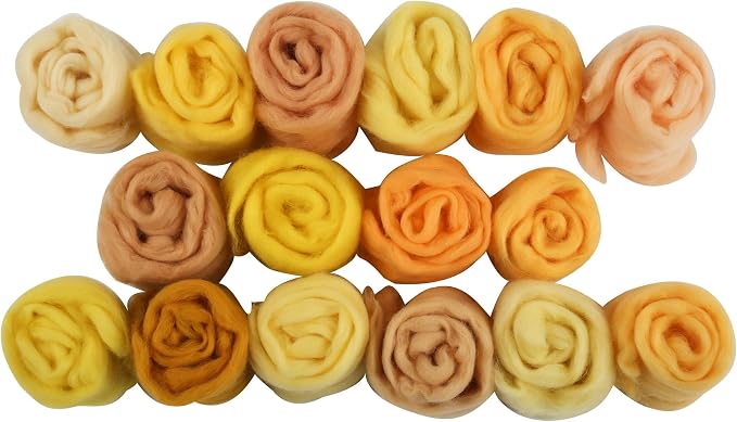 16 Types of Yellow Wool 2.82oz Suitable by Unknown