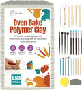 CALPALMY Oven Bake Polymer Clay 5.5lb by CalPalmy