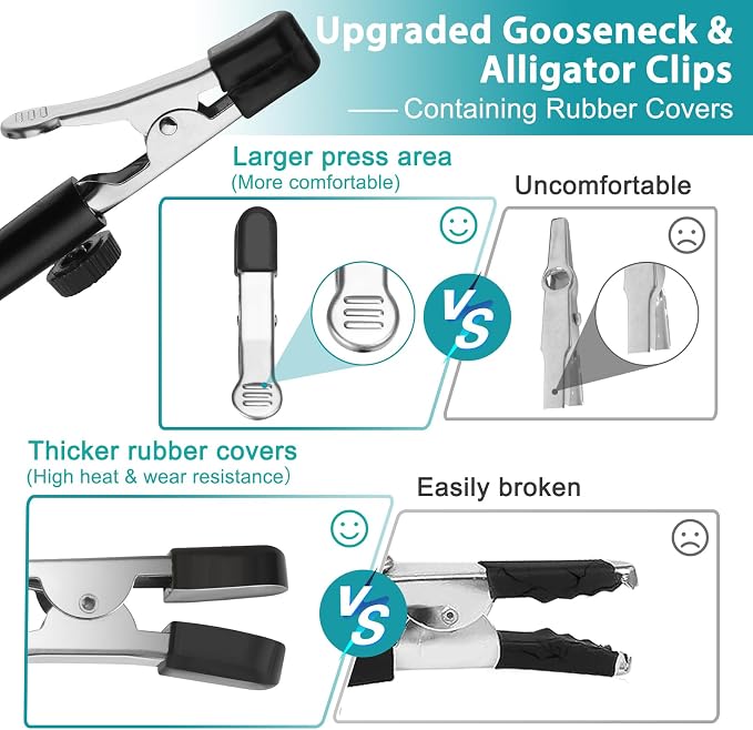 Helping Hands Soldering Station, 12X Magnifying Glass - Image 6