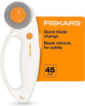 Fiskars 45mm Rotary Cutter for Fabric by Unknown